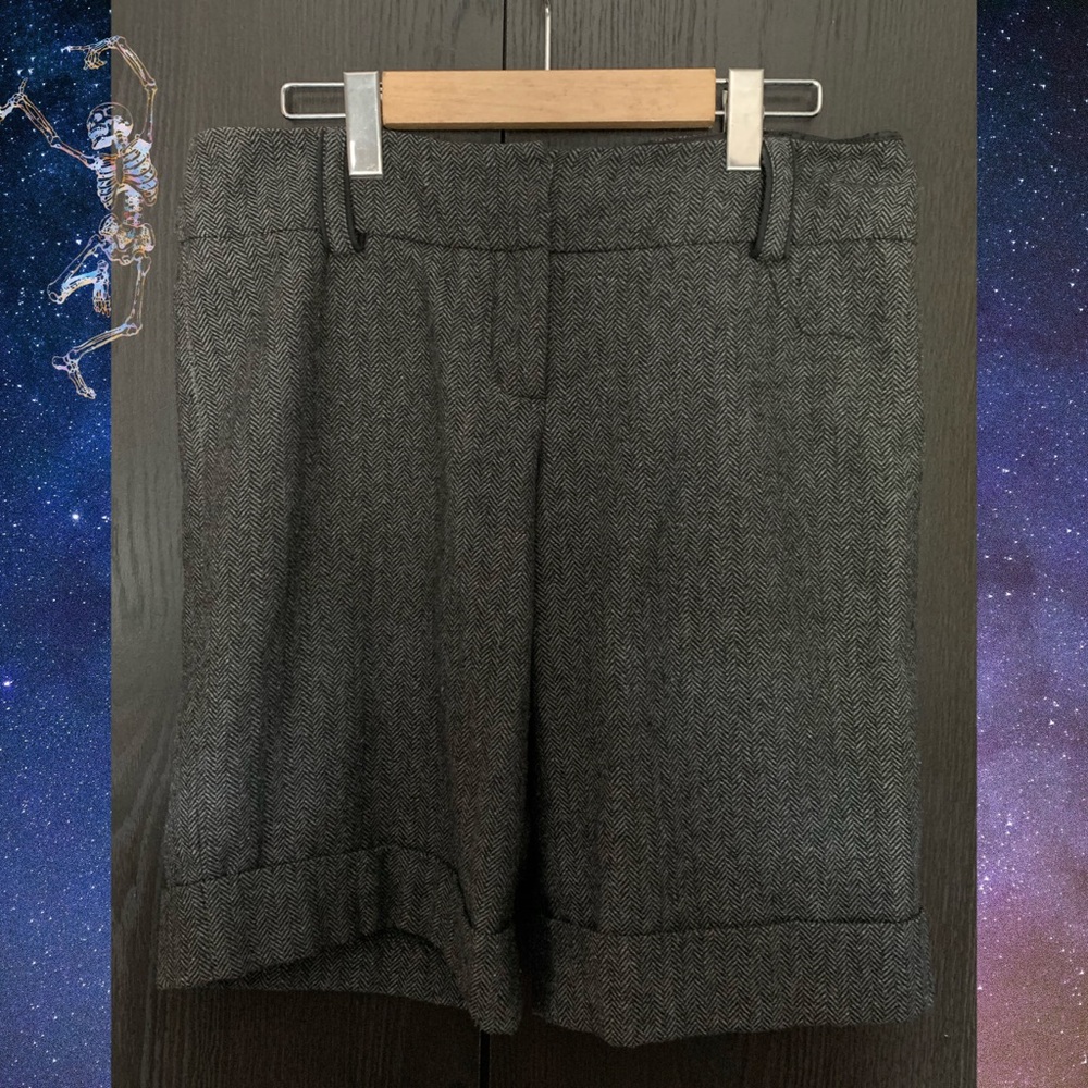 💀Grey Dynamite Dress Shorts